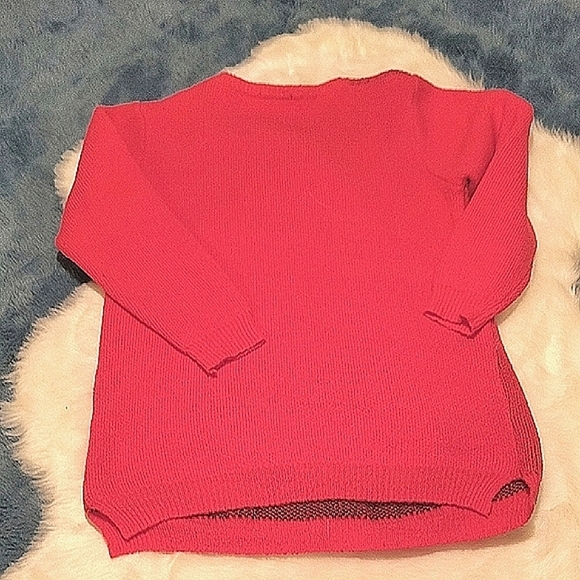 ab.o Women's Red Disney Graphic Wool Sweater. Size Large. Great Condition - Picture 6 of 6